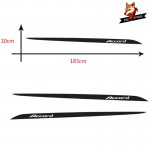 Car Vinyl Side Stripe Skirt Sticker Decals Wraps Body Graphics Car Styling Gloss Auto Side Car Sticker For Honda Accord